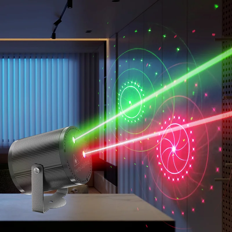 main-image-6 DJ laserska svetla za žurke – kontrola zvukom i 16 svetlosnih šablona za nezaboravne trenutke - Slika 2