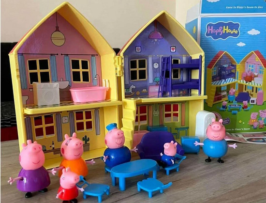 Pepa Prase Kućica sa Nameštajem – Igračka za Decu