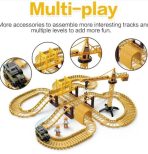 Građevinska pruga sa kranom – Veliki set od 129 delova - Slika 2