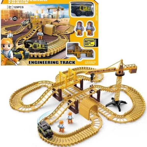 Građevinska pruga sa kranom