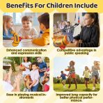 Muzički rog za decu – Interaktivna igračka sa zvukovima životinja i svetlima - Slika 2