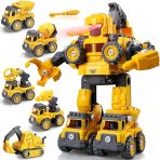 Transformers Autobot 5u1 – Interaktivni Građevinski Set za Decu - Slika 2