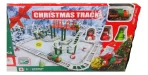 Božićni set – voz sa mostom (61 delova) za decu - Slika 3