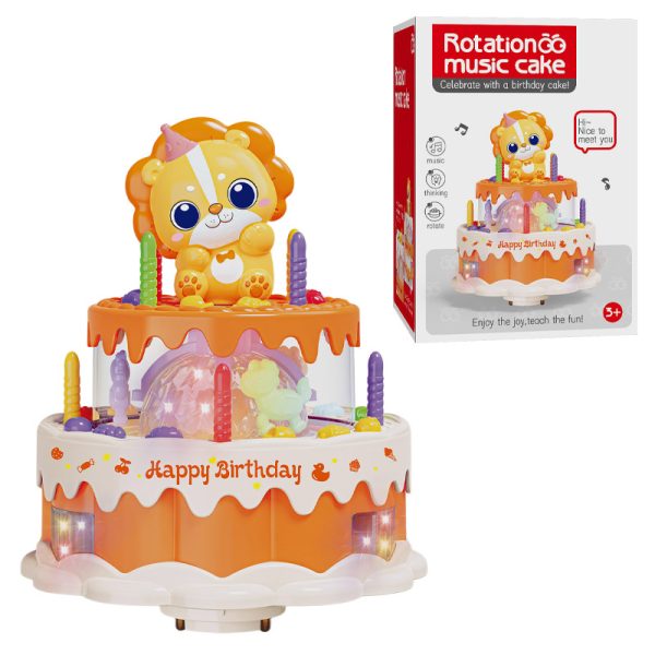 Igračka torta za bebe sa motivima lava