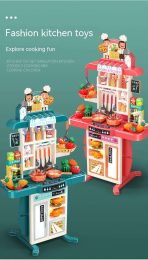 Velika kuhinja za igru – Set za kuvanje za predškolce - Slika 2