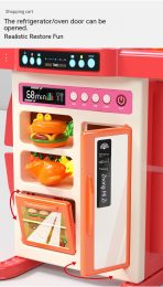 Velika kuhinja za igru – Set za kuvanje za predškolce - Slika 3