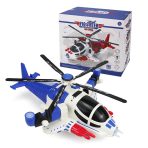 Igračka vojni avion za decu pored kutije