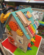 Edukativna Montessori Kućica (Busy Board) - Slika 3