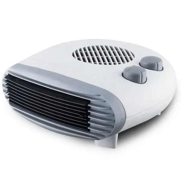 Mala Električna Prenosiva Grejalica sa Ventilatorom i Termostatom – 2000W (White)