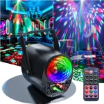LED DISKO LASER „3 u 1“ pokretna disko/party svetiljka za praznike i događaje