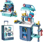 Dečiji doktor set 3u1 – igračka sa stetoskopom i medicinskim alatima za kreativnu igru (za uzrast 3+)