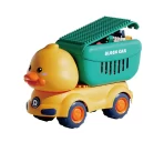 Veliki Set DIY Kockica za Gradnju – 124 Komada sa Žutom Patkom