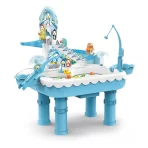 Dečija električna igra pecanja pingvin plave boje