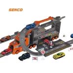 Prenosivi Parking Set Igračka sa Raskrsnicama i Stazom | Konstrukcioni Parking za Decu