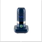 Prenosivi ultrazvučni mini čistač za pranje voća i povrća plave boje