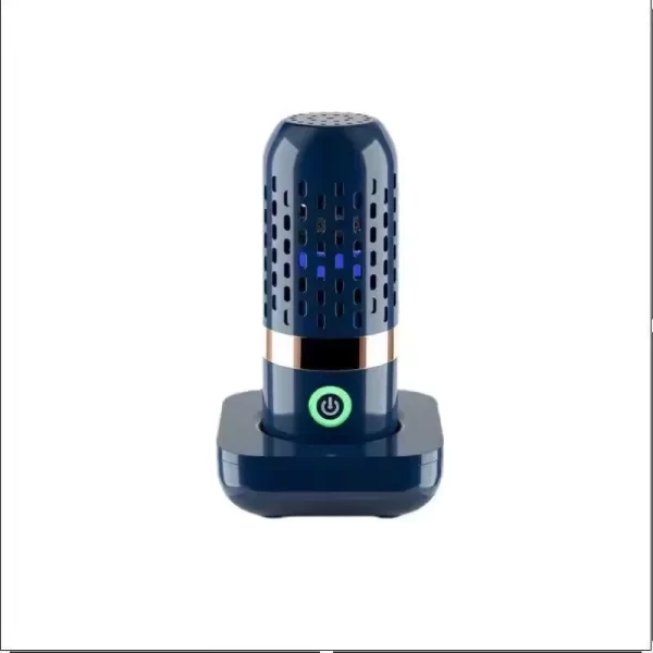 Prenosivi ultrazvučni mini čistač za pranje voća i povrća plave boje