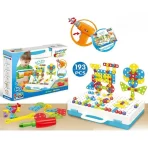 Električna edukativna igračka bušilica-srafciger sa kreativnim blokovima (DIY mozaički set)