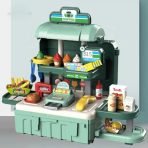 Dečiji sladoled kofer 3 u 1 – Prodavnica, kofer i štand za igru - Slika 2