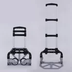 Sklopiva ručna kolica od aluminijuma – multifunkcionalna, lagana i izdržljiva (60 kg nosivosti) - Slika 2