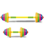 dečija interaktivna tegovi igračka šarene boje manji i veci