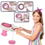 Mašina za Pletenje za Decu slika devojcice kako plete na mašini