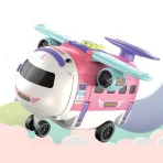 3-u-1 Električna Transformišuća Igračka – Avion, Auto i Kasica | Edukativna Igračka za Decu - Slika 2