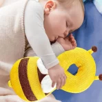 Jastuk za Zaštitu Bebe pri Padanju – Mekani Ranac Pčelica za Sigurne Prve Korake - Slika 6