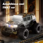 RC amfibijsko vozilo – 4WD policijski auto sa svetlima i stunt funkcijama - Slika 6