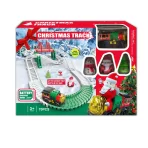 Električni Božićni Voz na Šinama – B/O Christmas Train Set (Rail Car Toy) - Slika 3
