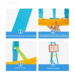 Multifunkcionalna Učiona Tabla za Decu – Sto i Tabla za Pisanje i Učenje - Slika 2