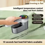 Prenosiva ručna parna pegla za odeću – 1200 W, rezervoar 120 mL, LCD displej - Slika 3