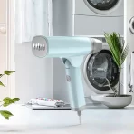 Bežična prenosiva parna pegla za odeću – 1300 W, mini dizajn sa pločom za tkanine i rezervoarom do 0.8 L - Slika 3