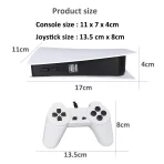 Retro žičani gejmped sa 300 igara – konzola 8 Bit GS5 - Slika 3