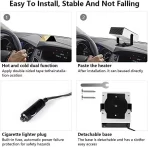 Prenosivi auto grejač i ventilator 2 u 1 – brzo grejanje i hlađenje vetrobrana - Slika 4