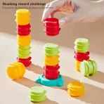 Montesori sto igra – edukativna slagalica sa viljuškarom za razvijanje logike i koordinacije - Slika 5