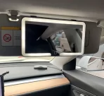 LED ogledalo za auto s vizirskim držačem – šminkersko ogledalo sa 3 režima svetla, punjivo USB-om - Slika 4