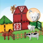 Pastelni magnetni set farma – 3D edukativna igračka sa životinjama za decu - Slika 4