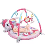 Dečija podloga za igru sa lopticama – 4-u-1 aktivna gimnastika sa motivima jednoroga - Slika 2