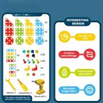 Kofer sa Šrafilicom za Decu – Kreativan Set alata za Sastavljanje i Učenje - Slika 5