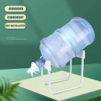 Stalak za flaširanu vodu sa slavinom – praktičan držač za galone vode, kampovanje i kućnu upotrebu - Slika 5