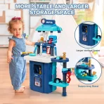 Dečiji doktor set 3u1 – igračka sa stetoskopom i medicinskim alatima za kreativnu igru (za uzrast 3+) - Slika 5