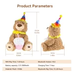 AI Interaktivni Robot Meda – Plišani Meda sa Pametnim Funkcijama - Slika 3