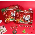 Božićni blind box narukvica set crveno pakovanje