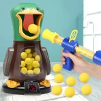 Pucaj u patku igračka — interaktivni set sa mekanim mecima, svetlom i zvukom - Slika 3