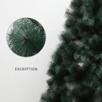 Veštačka jelka od zelenih borovih iglica – ekološki materijal za savršenu novogodišnju dekoraciju M3 - Slika 3