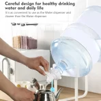 Stalak za flaširanu vodu sa slavinom – praktičan držač za galone vode, kampovanje i kućnu upotrebu - Slika 6