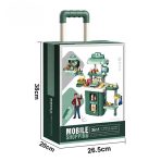 Dečiji sladoled kofer 3 u 1 – Prodavnica, kofer i štand za igru - Slika 5