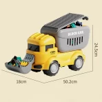 Kocke za Slaganje Kamiona i Vozila – Kreativni Set za Decu - Slika 2