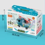 3-u-1 Električna Transformišuća Igračka – Avion, Auto i Kasica | Edukativna Igračka za Decu - Slika 6