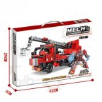 Igračka Kocke za Gradnju – Dizalica i Transformers 2 Modela - Slika 2